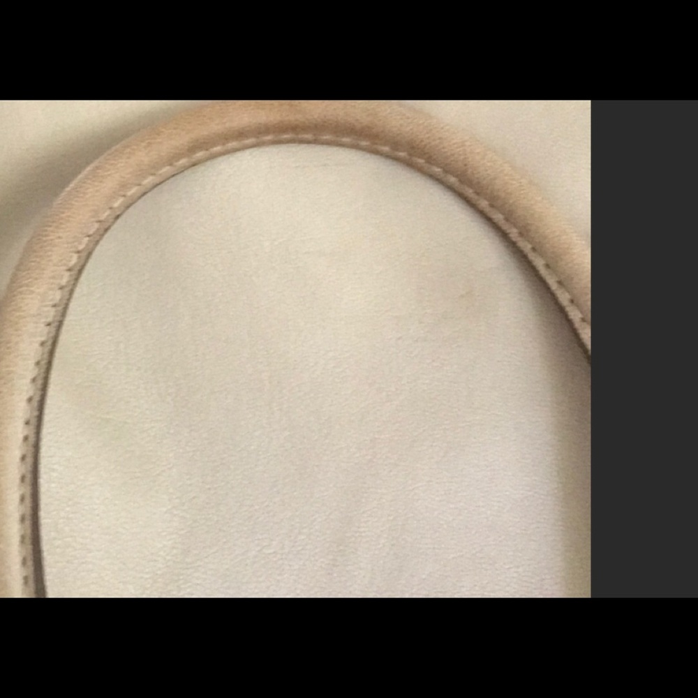 Michael Kors beige Leather Satchel - Picture 11 of 16